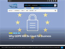 Tablet Screenshot of comparethecloud.net